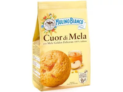 Mulino Bianco 250g Cuor di Mela Almás teasüti