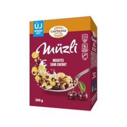 Cerbona dob.müzli 200g Meggyes