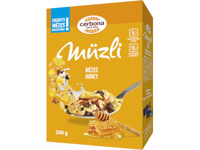 Cerbona dob.müzli 200g Mézes