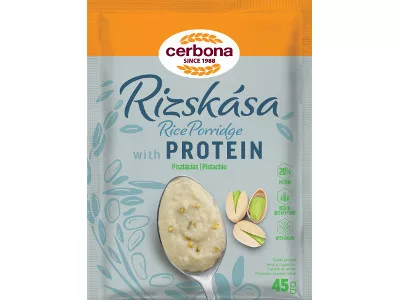 Cerbona rizskása Protein 45g Pisztáciás