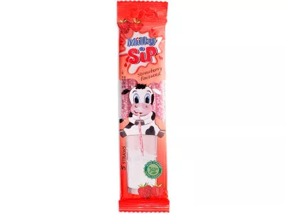 Milky Sip 30g Epres szívószál 5-ös csomag