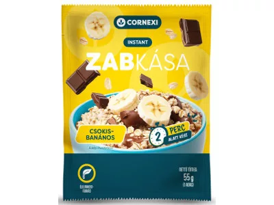 Cornexi zabkása 55g Banános-csoki