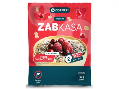 Cornexi zabkása 55g Piros gyümölcs