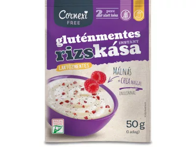 Cornexi Rizskása 50g GM Málnás-Chia maggal