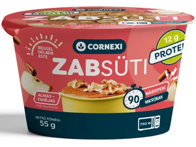 Cornexi protein zabsüti alappor 55g Almás-fahéjas
