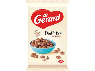 Gerard 75g Maltikeks tej bevonattal