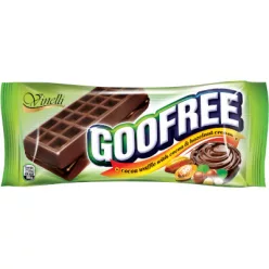 Goofree 50g Kakaós-mogyorós kakaós tésztaban