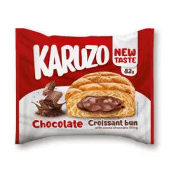 Karuzo 82g Chocolate ízű tölt.croissant