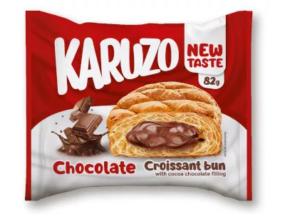 Karuzo 82g Chocolate ízű tölt.croissant