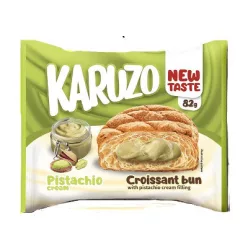 Karuzo 82g Pisztácia ízű tölt.croissant