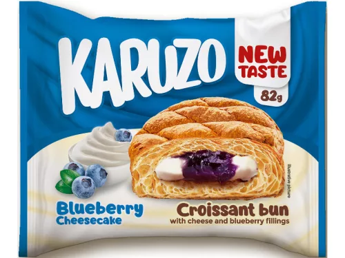 Karuzo 82g Blueberry Cheesecake croissant