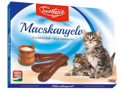 Sweetness Macskanyelv 100g Tej
