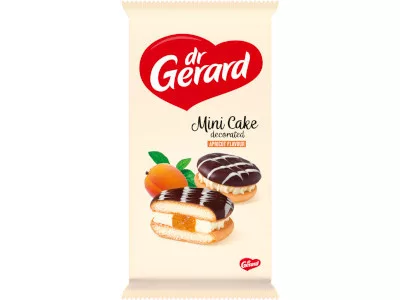 Gerard 165g Tortácska Sárgabarack-tejszín ízű piskóta
