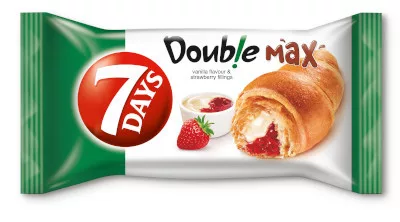 7Days 80g Double Vanilia-Eper