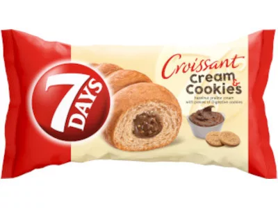 7Days Midi 60g Mogyorókrém-keksz