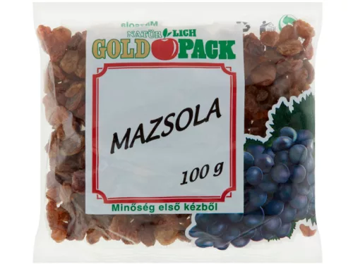 Gold Pack Mazsola 100g