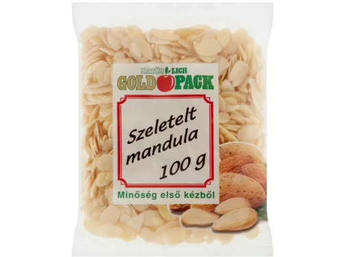 Gold Pack Szeletelt mandula 100g