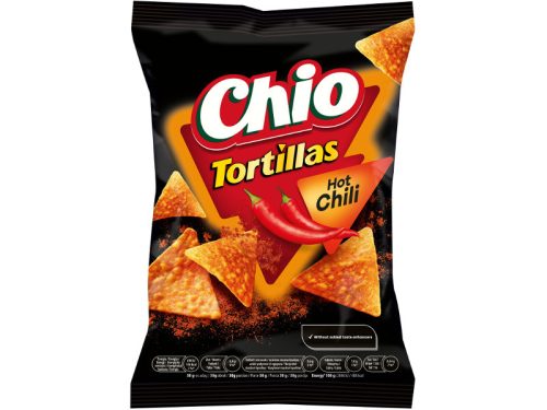 Chio Tortilla Chips 110g Hot Chilli