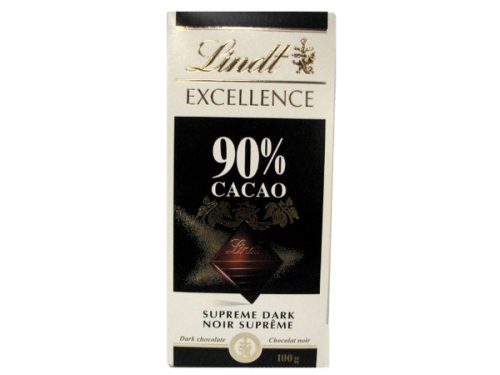 Lindt Exc. 90% Cocoa étcsokoládé 100g