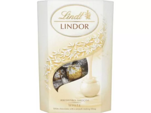Lindt Lindor 200g White fehér