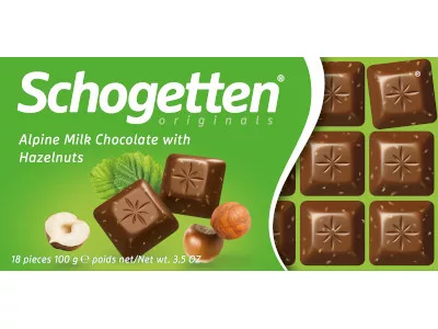 Schogetten 100g Mogyorós tejcsokoládé