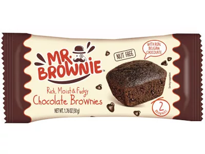 Mr.Brownie szelet 50g Csokoládé darabos