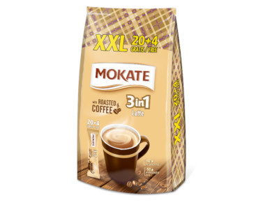 Mokate XXL 3in1 24*15g Latte