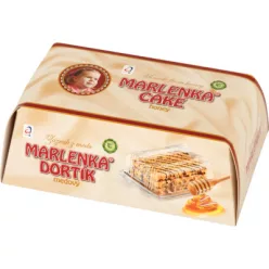 Marlenka 100g mini torta mézes - Diós