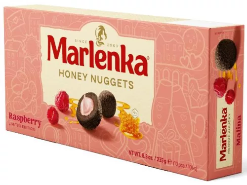Marlenka 235g golyó mézes - Málnás