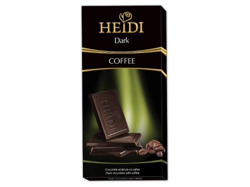 HEIDI 80g Étcsokoládé Coffee