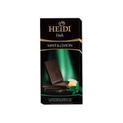 HEIDI 80g Étcsokoládé Mint és Lemon