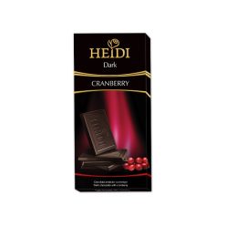 HEIDI 80g Étcsokoládé Vörösáfonya