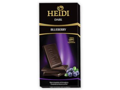 HEIDI 80g Étcsokoládé Blueberry