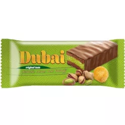 Dubai Piskóta szelet 60g Gusto Pisztáciás ízű töltött