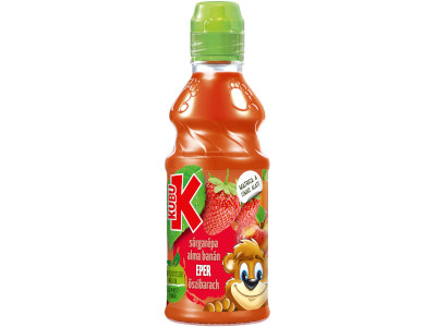 Kubu 0,3l Eper -Répa-Alma-Banán-Őszibarack DRS