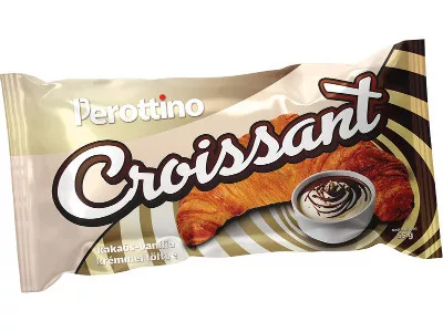 Perottino croissant 55g Double kakaós-vanília