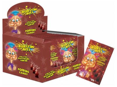 Burstin Bits pattogós cukor 7g blue raspberry