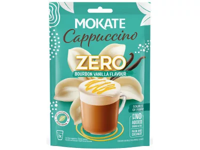 Mokate Cappuccino 20g Zero Bourbon Vanília