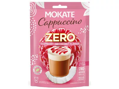 Mokate Cappuccino 20g Zero Málna-Kókusz