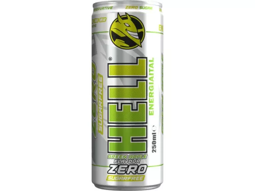 Hell 250ml Zero Green Apple DRS