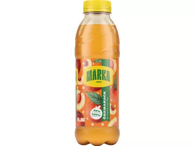 Márka 0,5l 25%  üdítő Őszibarack DRS