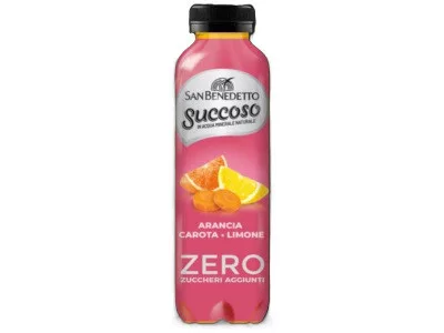 San Benedetto Succoso Zero 0,4l Aracia e Arancia Rossa DRS