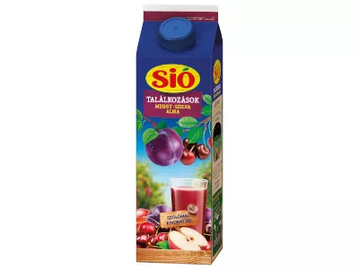 Sió 1l 12% Meggy-szilva-alma