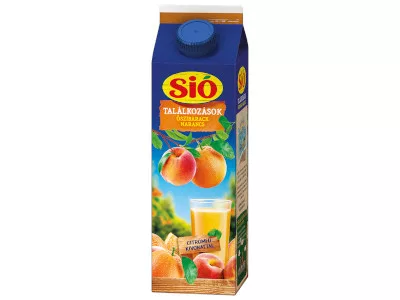 Sió 1l 12% Őszibarack-narancs