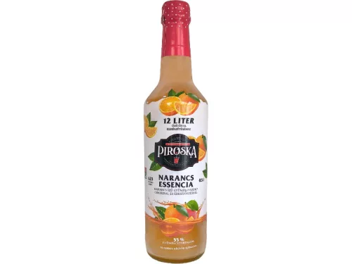 Piroska szörp Essencia 0,5l 55% Narancs DRS