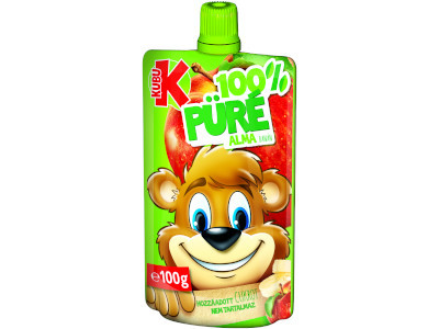 Kubu püré 100% Alma 92% -Banán 6% 100g