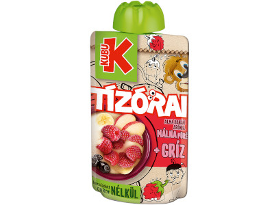 Kubu Tízórai 100g Málna püré+ gríz HCN