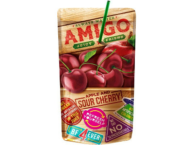 Amigo 200ml Alma-cherry
