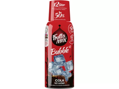 Frutta Max Bubble szörp 0,5l Cola DRS