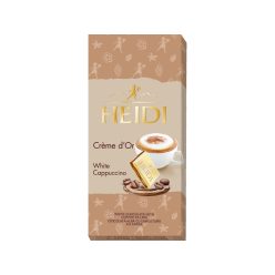 Heidi 90g Creme dOr White Cappuccino - Fehér csokoládé